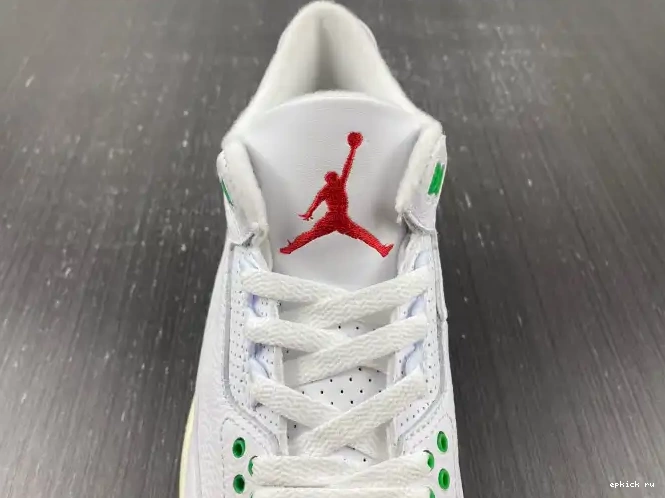 Cheap (W) Retro CK9246-136 Jordan 3 Green Lucky 0405